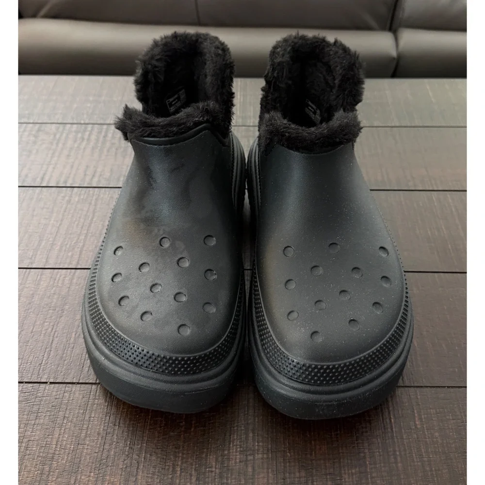 CROCS stomp lined